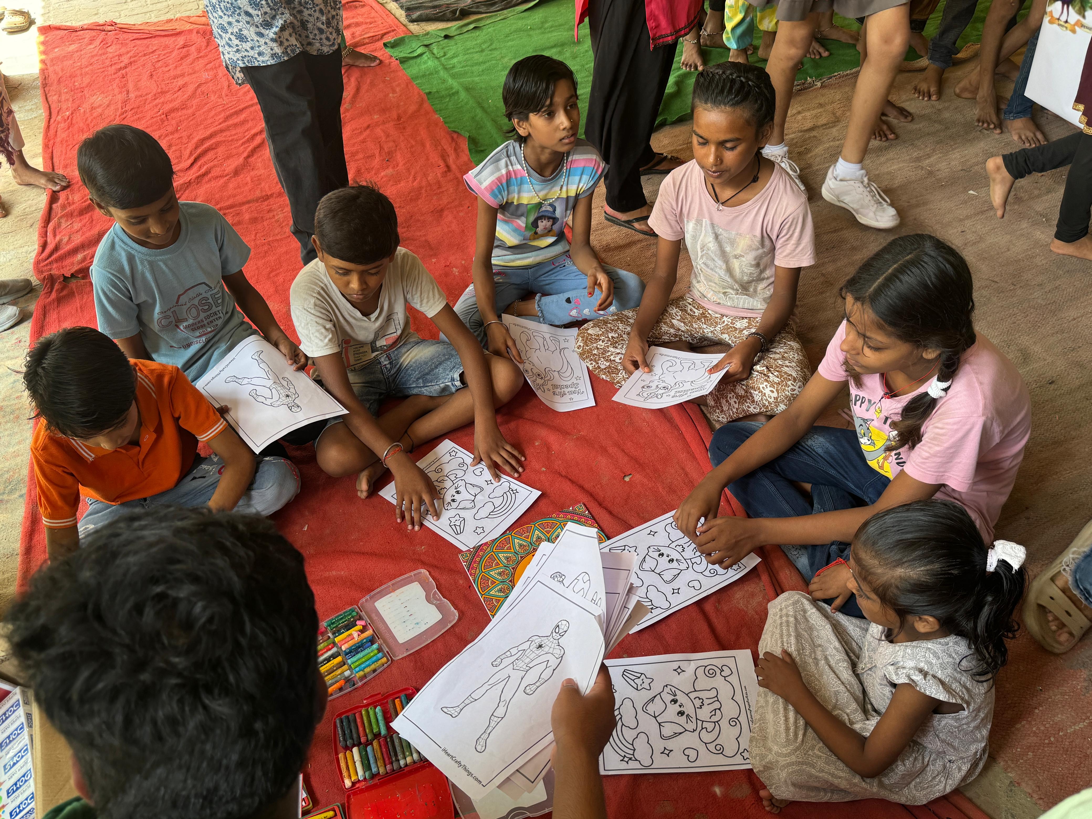 Spreading Joy at One Hand for Happiness NGO